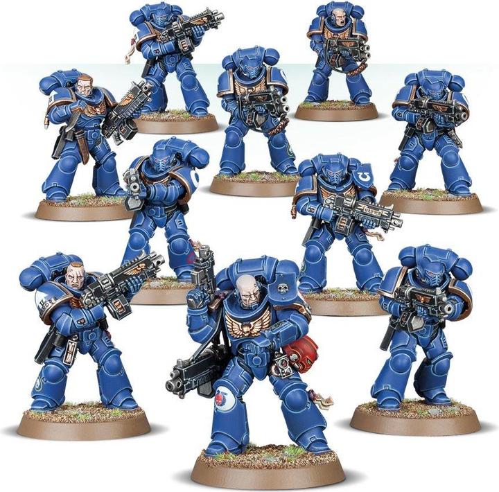 Actual product image Games Workshop Warhammer 40k - Space Marine Primaris Intercessors (Plastic)