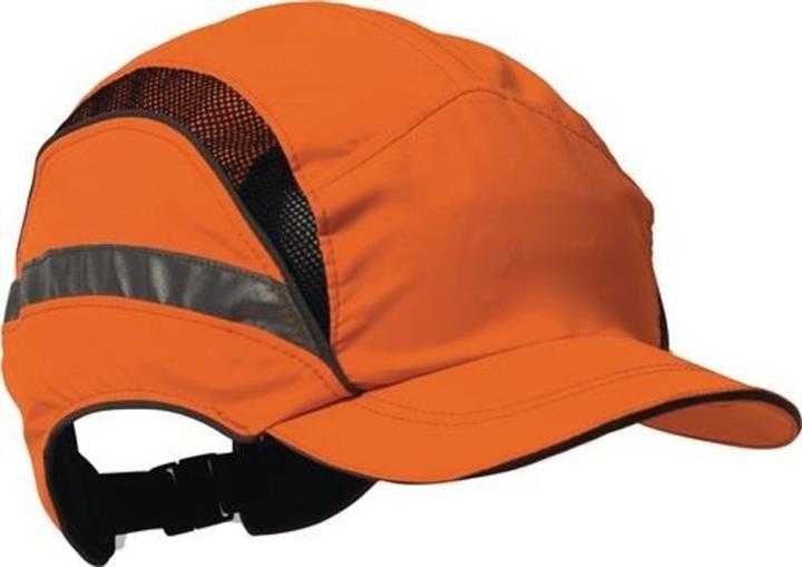 3M Anstosskappe First Base 3 Classic Hi-Vis 52-65cm signalorange (65 cm)