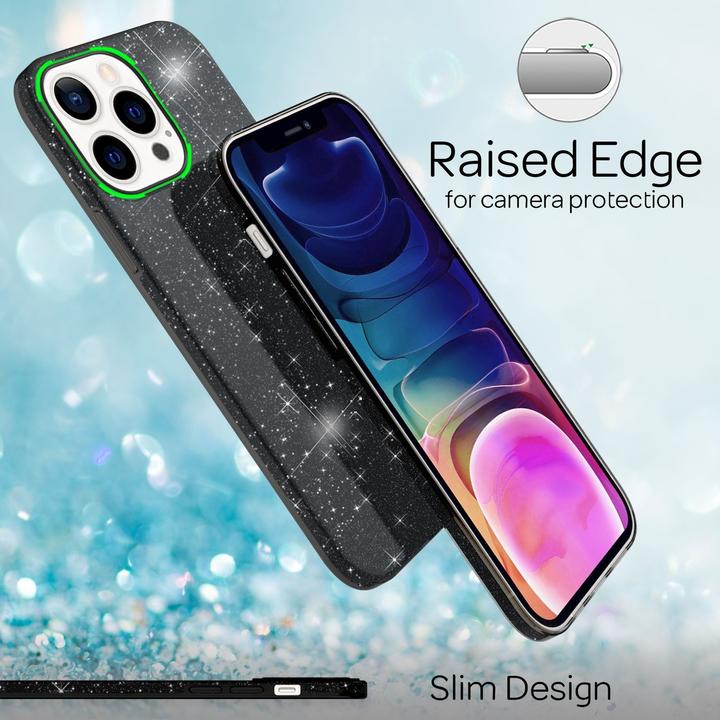 Produktbild Nalia Glitzer Handyhülle (Apple iPhone 13 Pro Max)