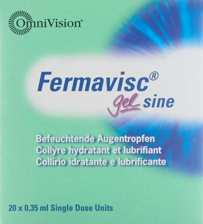 Produktbild OmniVision Fermavisc Gel Sine (7 ml, Fermavisc Gel sine Gtt Opht)