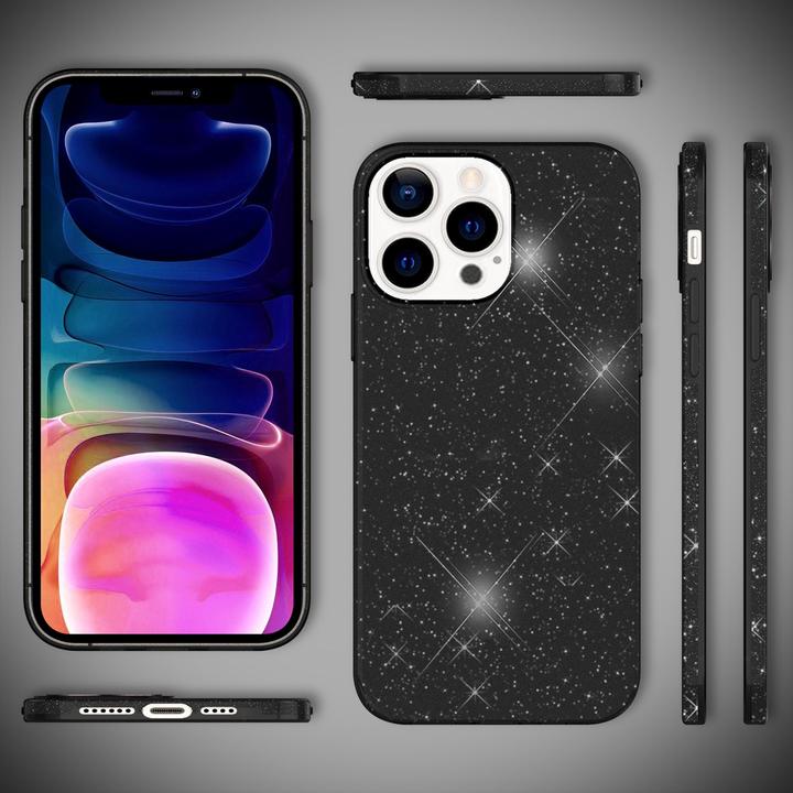 Produktbild Nalia Glitzer Handyhülle (Apple iPhone 13 Pro Max)