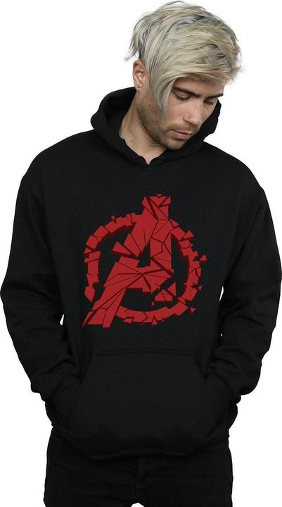 Actual product image Mens Avengers Endgame Shattered Logo Hoodie (XXL)