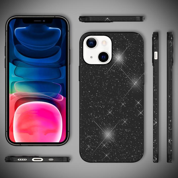 Produktbild Nalia Glitzer Handyhülle (Apple iPhone 13 mini)