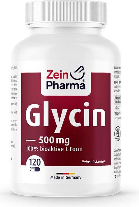 Produktbild Zein Pharma Glycin (120 Stück, Kapseln)