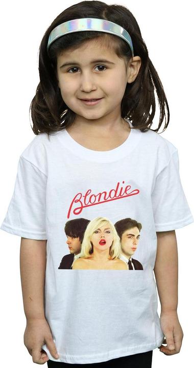 Actual product image Blondie Girls Band Trio Cotton T-Shirt (152, 158)