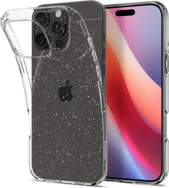 Productafbeelding Spigen Vloeibaar kristal hoesje voor iPhone 16 Pro Max 6,9" glitter kristal (Apple iPhone 16 Pro Max)