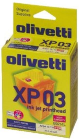 Olivetti XP 03 - Schwarz, Gelb, Cyan, Magenta (M, BK, C, Y)