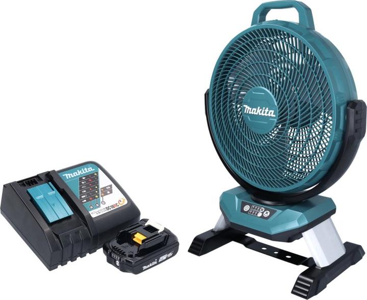 Produktbild Makita DCF 301 RA1 Akku Ventilator Lüfter 18 V 33 cm + 1x Akku 2,0 Ah + Ladegerät