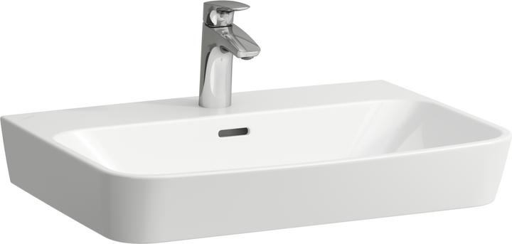 Immagine prodotto Laufen MODERNA R lavabo 62x46,5x16,5cm, senza foro per rubinetto, bianco (465 mm, 620 mm)