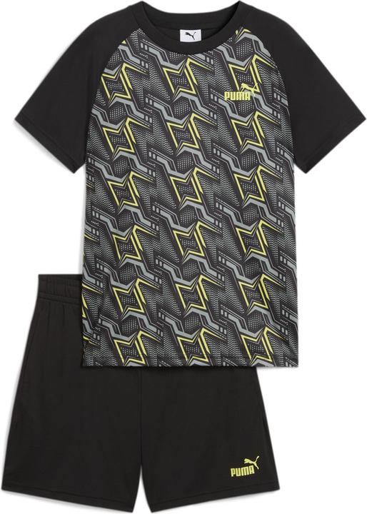 Immagine prodotto Puma TAD ESS Poly AOP - Set di maglietta e pantaloncini B (140)