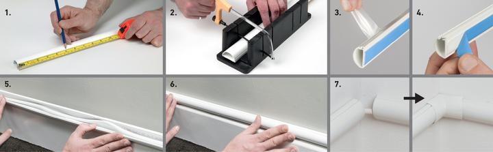 Produktbild Steffen D-Line (Kabelkanal, 100 cm)