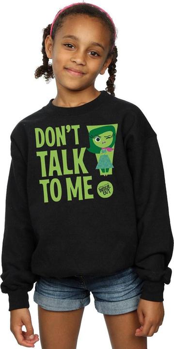Actual product image Disney Girls Inside Out Dont Talk To Me Sweatshirt (140, 146)
