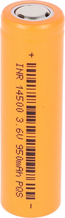 Produktbild AccuCell Akku INR 14500 ungeschützt 48,5x14,1mm (1 Stk., 950 mAh, Akku)
