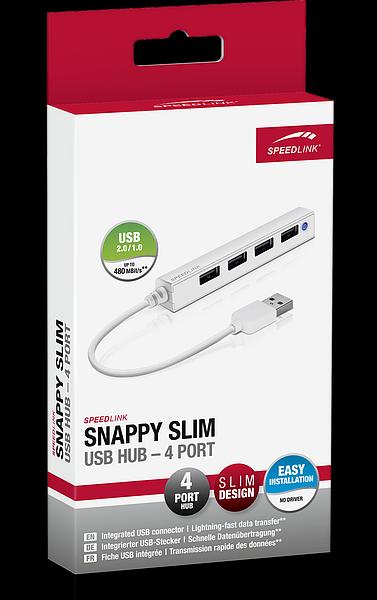 Image du produit Speedlink Snappy Slim (USB-A, 4 Ports)
