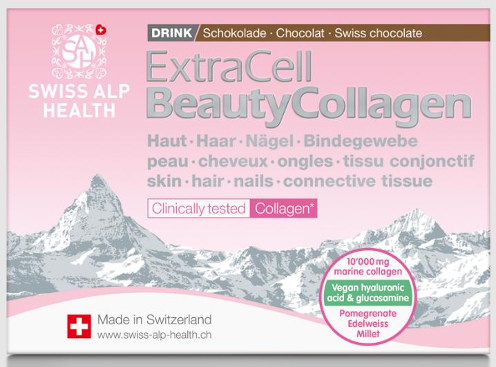 Image du produit Swiss Alp Health ExtraCell BeautyCollagen (20 pièce(s), Beutel, Poudre, 360 g)