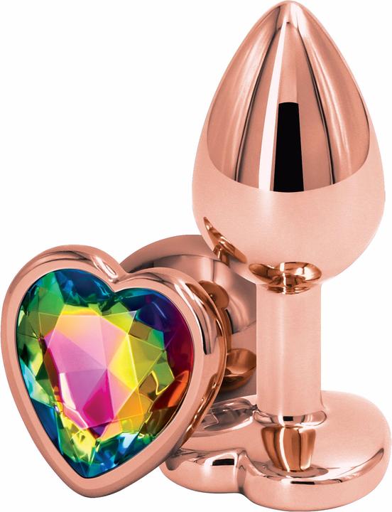 Actual product image NS Novelties Rear Assets Rose Gold Heart S