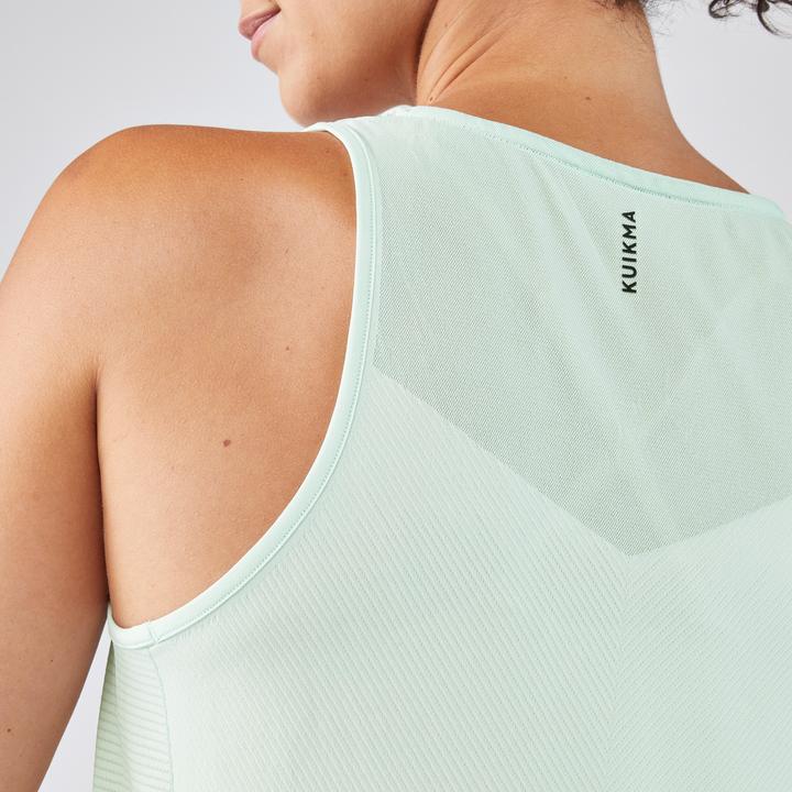 Immagine prodotto Kuikma Damen Tennisshirt - TTK Light ärmellos hellgrün (S)