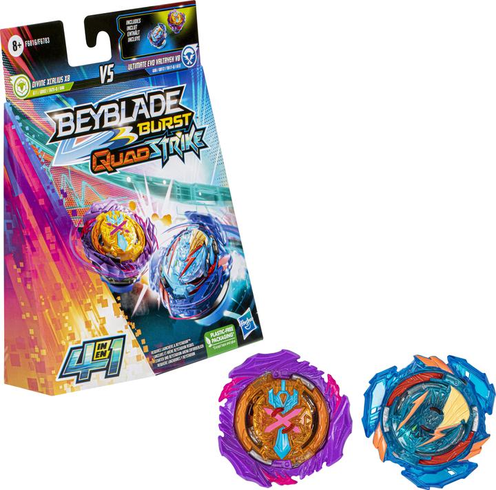 Image du produit Hasbro Bey Qs Ultimate Evo Valtryek Et Divine (Multilingue)