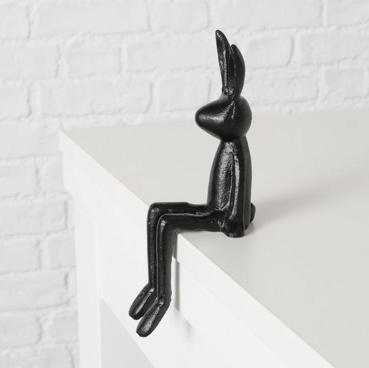 Produktbild Boltze Home Boltze Hase Kani Schwarz, Verpackungseinheit: 1 Stück (1 x)
