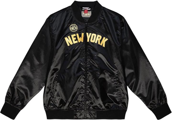 Produktbild Mitchell & Ness M&N Big Face 4.0 Satin Jacke - NBA New York Knicks - S (S)