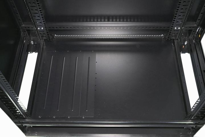 Produktbild Extralink 27U 1000mm floor cabinet black (27 HE, 19 Zoll Rack)