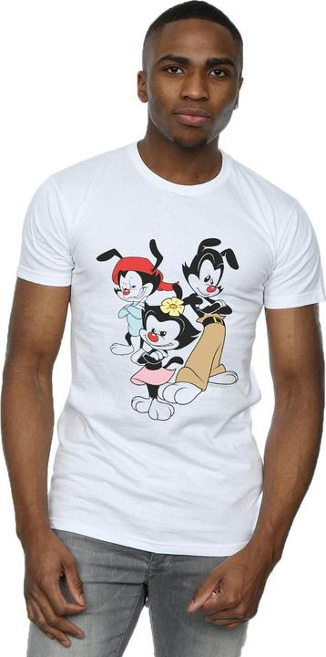 Actual product image Universal Textiles Mens Dot Wakko And Yakko T-Shirt (3XL)