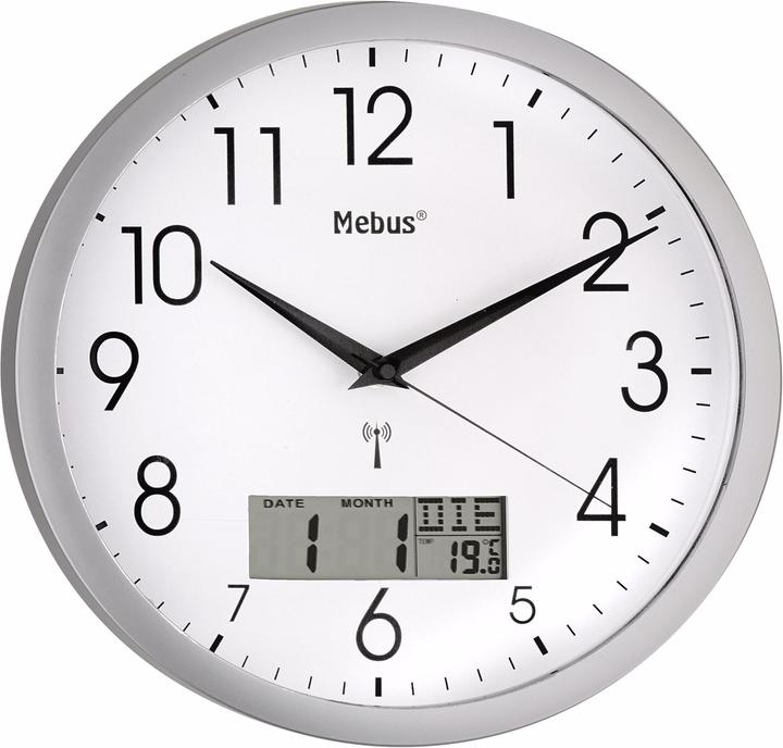 Immagine prodotto Mebus Orologio da parete radiocontrollato (30 cm)
