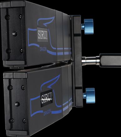Actual product image Sirui Dragon B25R-D Set of 2 Bendable RGB LED Panel 25W for Photo + Video (Flash unit battery)