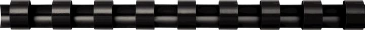 Fellowes Binder spine 22mm, 21 rings, black, 50 pcs.