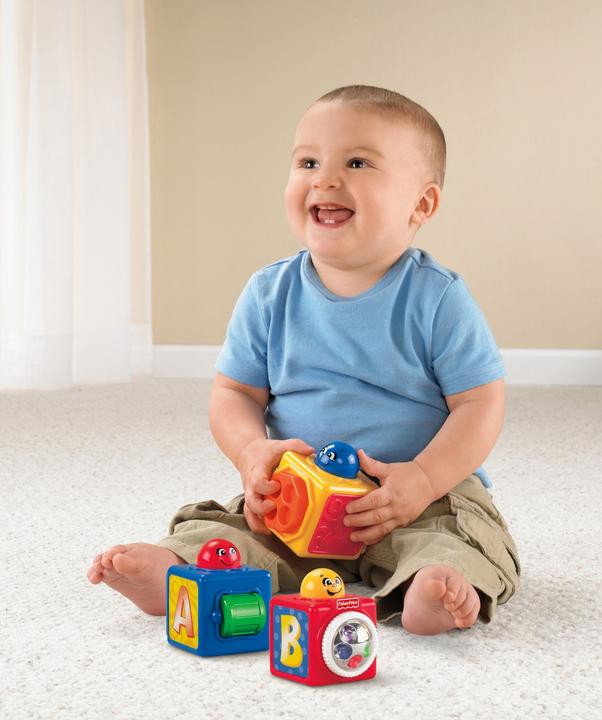 Actual product image Fisher-Price Play & stacking cubes