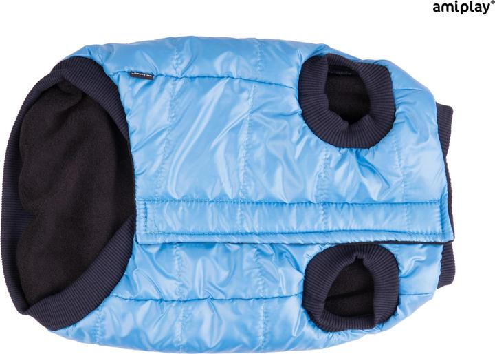 Immagine prodotto amiplay Giacca Cani Bronxchihuahua 25cm Blu (25, Cappotto per cani)