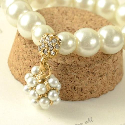 Produktbild Hermex Perlenarmband Bettelarmband Armband Charms Armband charms (16 cm)