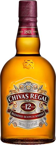 Actual product image Chivas Regal Whisky 12 years case 1 l (Scotch whisky, Blended Whisky, 1 x 10 l)