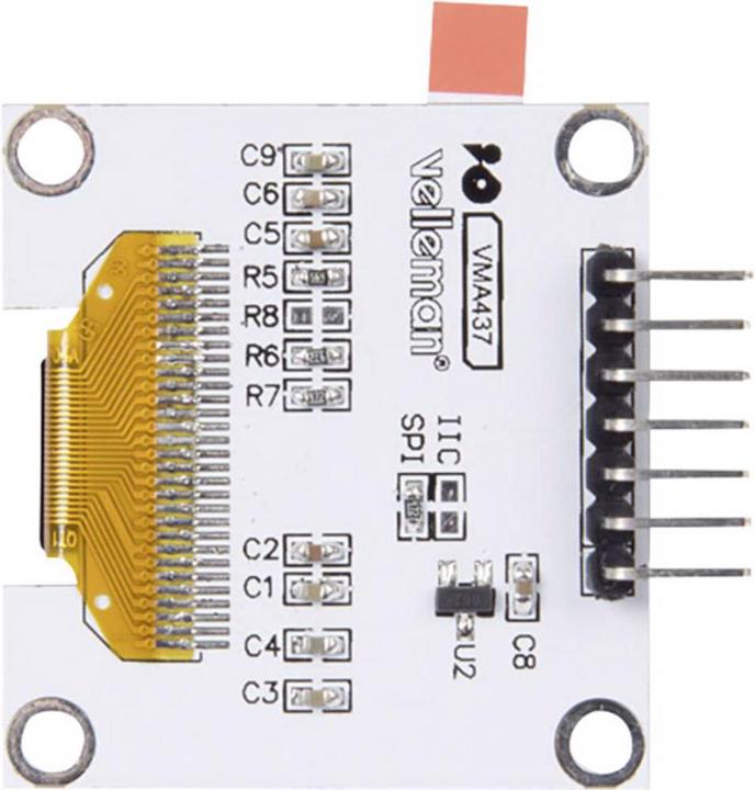 Image du produit Whadda Ecran OLED 0.96 avec I²C pour Arduino® (Extension)