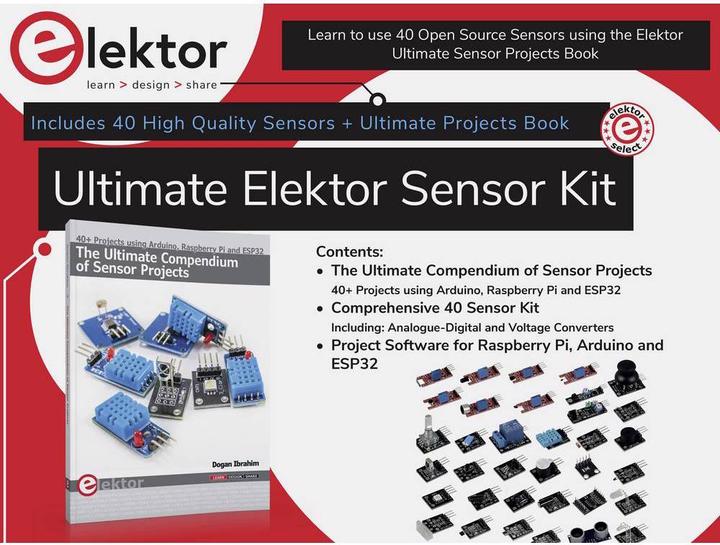 Ultimate Sensor Kit for Pi and Arduino