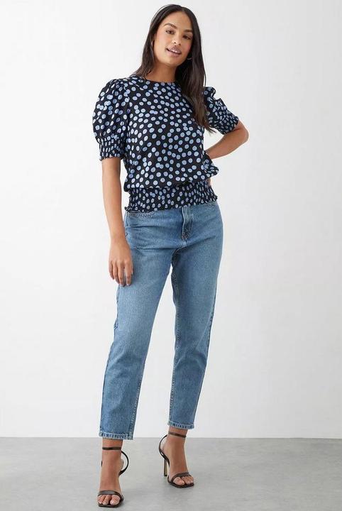 Produktbild Dorothy Perkins Bluse Geraffter Saum (34 D)