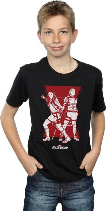 Immagine prodotto Black Widow Movie Sisters Silhouette Maglietta Ragazzi (140, 146)