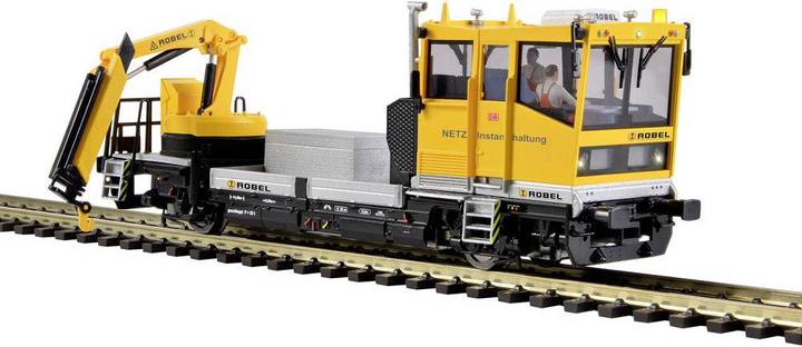 Viessmann H0 ROBEL track car 54.22 DB network with motorized crane, functional model for 2L (Track H0)