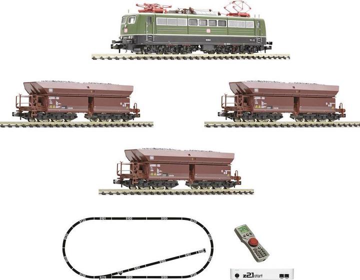 Produktbild Fleischmann N z21 start DigitalSet E Lok BR 151 mit Güterzug, DB (DC)