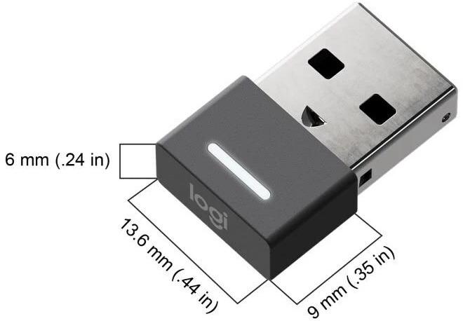 Actual product image Logitech UC Zone (Wireless, USB-A)
