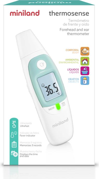 Actual product image Miniland Thermosense (Forehead, Ear, Non-contact)