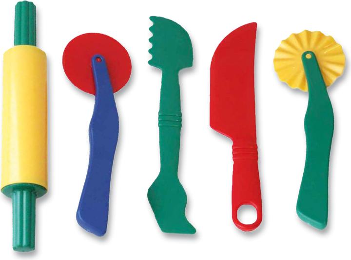 Miniland Set di accessori per l'argilla da modellazione Athe Soft