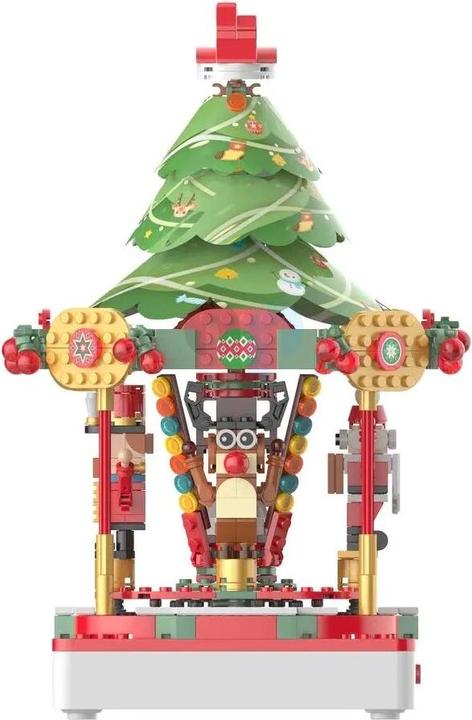 Actual product image Jaki Christmas carousel with music