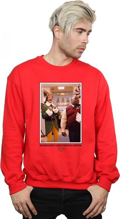 Immagine prodotto Elf OMG Santa Photo Felpa Uomo (XXL)