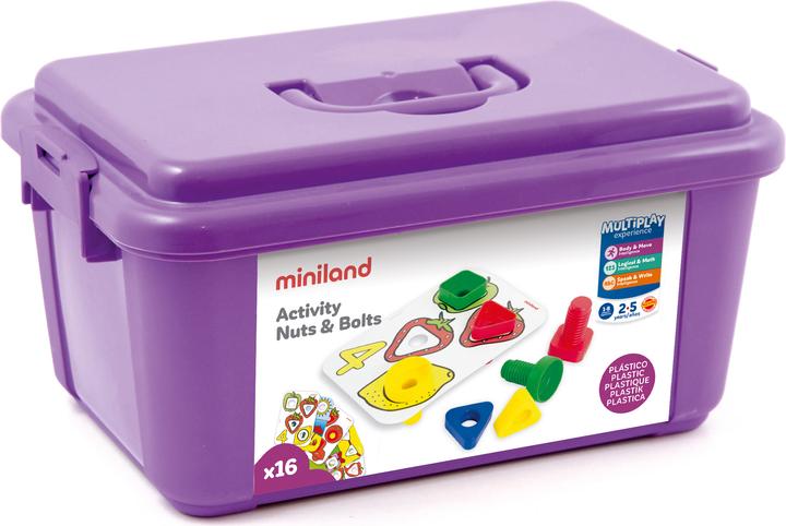 Produktbild Miniland Schrauben Und Muttern