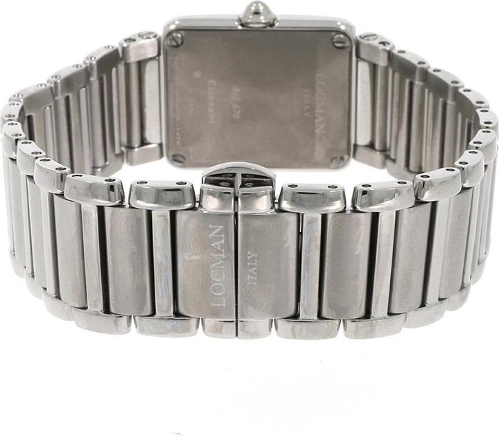 Actual product image Locman Italy Ladies' Watch Giannutri anthracite diamond titanium / steel Ref. 670 (Analogue wristwatch, 36 mm)