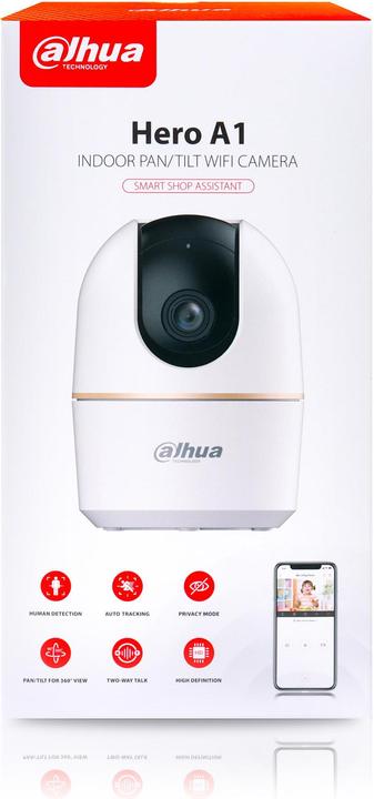 Image du produit Dahua Net Camera 2mp Pt Ir Dome/H2a (1920 x 1080 Pixels)