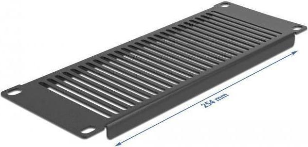 Produktbild Delock Rackpaneel Schwarz