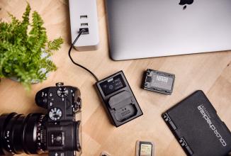 Actual product image Newell Camera charger FDL-USB-C Dual-channel charger for EN-EL15 batteries (Charger)