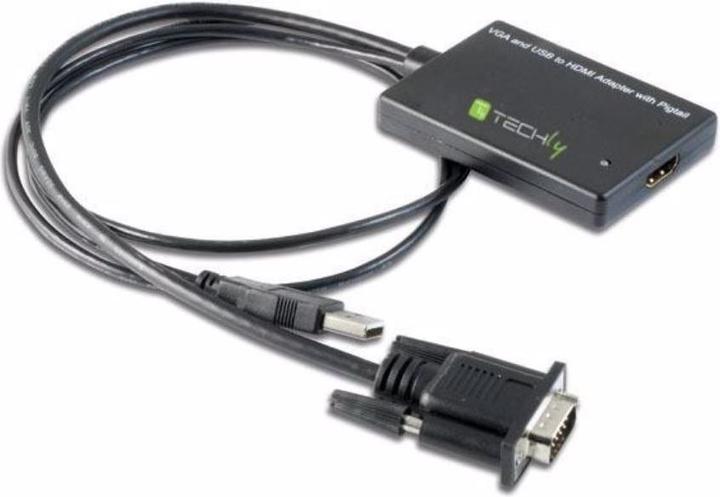 Produktbild Techly AV Konverter IDATA-HDMI-VGA3 (1 m, VGA)